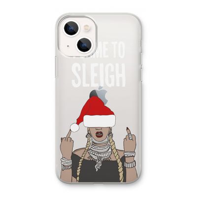 Came To Sleigh: iPhone 13 mini Transparant Hoesje