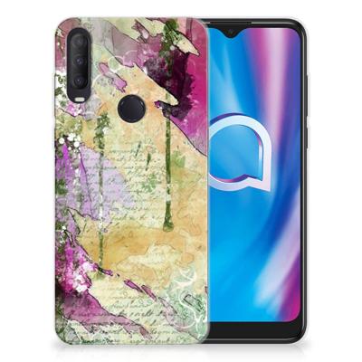 Smartphone hoesje Alcatel 1S (2020) Letter Painting Smartphone hoesje Alcatel 1S (2020) Letter Painting