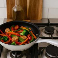 Padella - COSY & TRENDY - CLASSIC - Acciaio inox - Ø30 cm - Antiaderente - Adatta a tutti i piani cottura, inclusa l'induzione