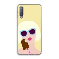 Ice cream: Samsung Galaxy A7 (2018) Transparant Hoesje