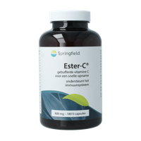 Springfield Ester-C gebufferde vitamine C 180 Vegetarische capsules