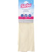 Sorbo Zeemdoeken/zemen lappen - beige - 35 x 52 cm - natuurzeem