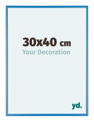 Puzzellijst 36x48 cm - Staal Blauw - Aluminium - Kent