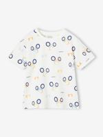 T-shirt met grafische motieven wit, bedrukt