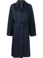 KASSL Editions trench à taille nouée - Bleu