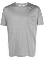 Zadig&Voltaire Stockholm flocked-skull cotton T-shirt - Gris