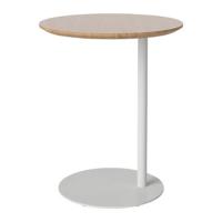Bolia Pillar Bijzettafel - Geolied Eiken - Grijs Staal Bolia Pillar Bijzettafel - Geolied Eiken - Grijs Staal