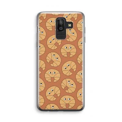 Croissant: Samsung Galaxy J8 (2018) Transparant Hoesje