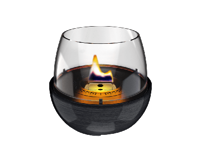 Tenderflame Tulip 18 reactief Tafelvuur zwart
