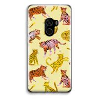 Cute Tigers and Leopards: Xiaomi Mi Mix 2 Transparant Hoesje
