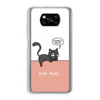 GSM poes: Xiaomi Poco X3 NFC Transparant Hoesje GSM poes: Xiaomi Poco X3 NFC Transparant Hoesje