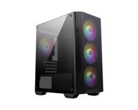 MSI MAG Forge M100A Micro Tower Zwart, Transparant
