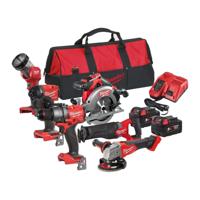 Milwaukee M18 FUEL™ FPP6E3-502B Powerpack 6-delig 18V 5.0Ah in Transporttas - 4933480874
