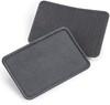 Beechfield CB600 Cotton Removable Patch - Graphite Grey - 10 x 6,5 cm