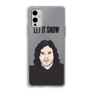 Let It Snow: OnePlus 9 Transparant Hoesje