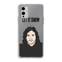 Let It Snow: OnePlus 9 Transparant Hoesje