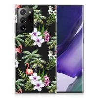 Samsung Galaxy Note20 Ultra | TPU Hoesje | Flamingo Palms
