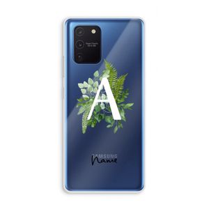 Green Brush: Samsung Galaxy Note 10 Lite Transparant Hoesje