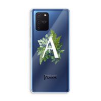 Green Brush: Samsung Galaxy Note 10 Lite Transparant Hoesje