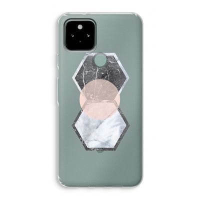 Creatieve toets: Google Pixel 5 Transparant Hoesje