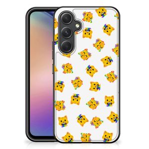 Back Case voor Samsung Galaxy A54 Katten Emojis