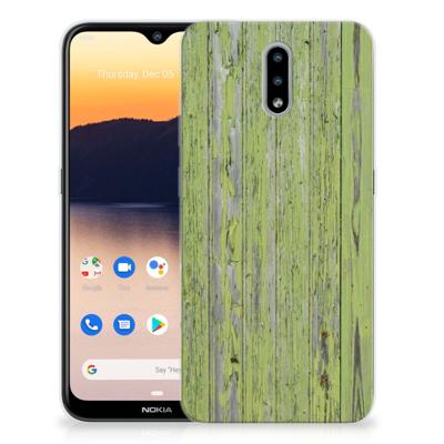 Nokia 2.3 | Bumper Hoesje | Green Wood