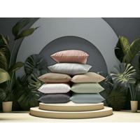 Kussensloop Happy Home Linnen 45 x 85 cm 2 Stuks