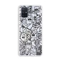 Vexx Black City : Galaxy A71 Transparant Hoesje