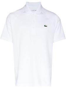 Lacoste polo à patch logo - Blanc