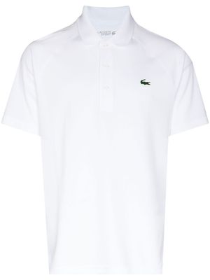 Lacoste polo à patch logo - Blanc