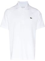 Lacoste polo à patch logo - Blanc