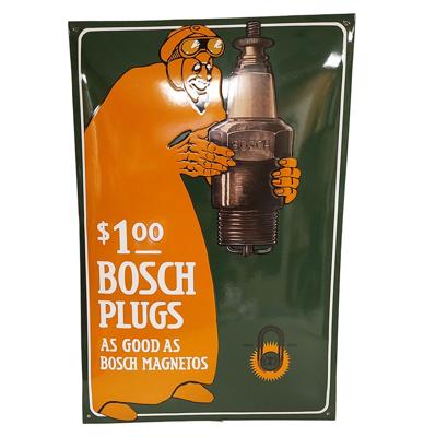 Bosch Plugs Emaille Bord - 60 x 40cm