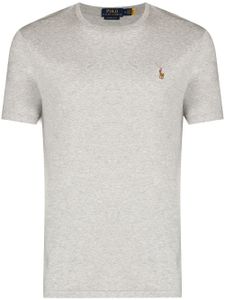 Polo Ralph Lauren t-shirt manches longues à logo brodé - Gris