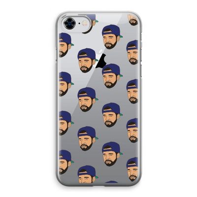 Drake Away: iPhone 8 Transparant Hoesje
