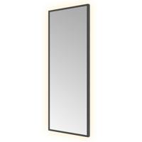 Hotbath &MORE Spiegel direct en indirect LED color changing dimbaar met afstandsbediening Geborsteld zwart PVD SQU380MBP