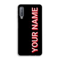 Namecase: Samsung Galaxy A7 (2018) Transparant Hoesje