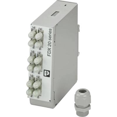 Phoenix Contact FOC-FDX20-PP-STD6-OM1-PT9 Glasvezel-splitterbox Phoenix Contact FOC-FDX20-PP-STD6-OM1-PT9 Glasvezel-splitterbox