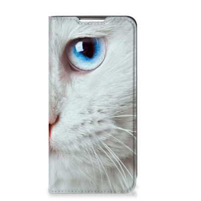 Samsung Galaxy S22 Plus | Hoesje maken | Witte Kat
