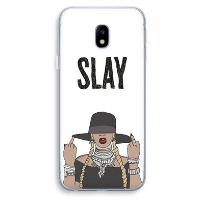 Slay All Day: Samsung Galaxy J3 (2017) Transparant Hoesje