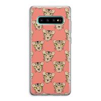 Tijger: Samsung Galaxy S10 Plus Transparant Hoesje
