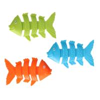 Duikringen vissen - 3x stuks - gekleurd - kunststof - duik spelletjes - zwembad speelgoed Duikringen vissen - 3x stuks - gekleurd - kunststof - duik spelletjes - zwembad speelgoed