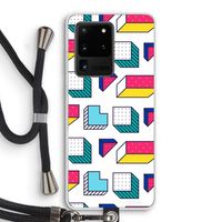 8-bit N°7: Samsung Galaxy S20 Ultra Transparant Hoesje met koord