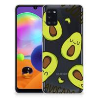 Samsung Galaxy A31 Telefoonhoesje met Naam Avocado Singing