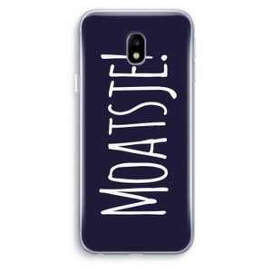 Moatsje!: Samsung Galaxy J3 (2017) Transparant Hoesje