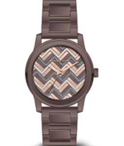 Horlogeband Michael Kors MK3594 Staal Bruin 20mm