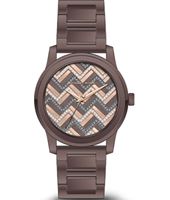 Horlogeband Michael Kors MK3594 Staal Bruin 20mm