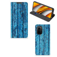 Xiaomi Mi 11i | Poco F3 Book Wallet Case Wood Blue