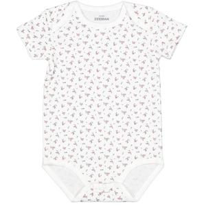 Baby romper Korte mouwen Envelophals