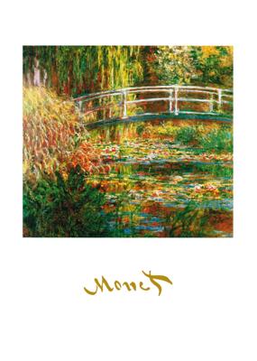 Kunstdruk Claude Monet - The Waterlily Pond 50x70cm