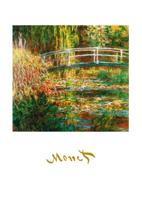 Kunstdruk Claude Monet - The Waterlily Pond 50x70cm